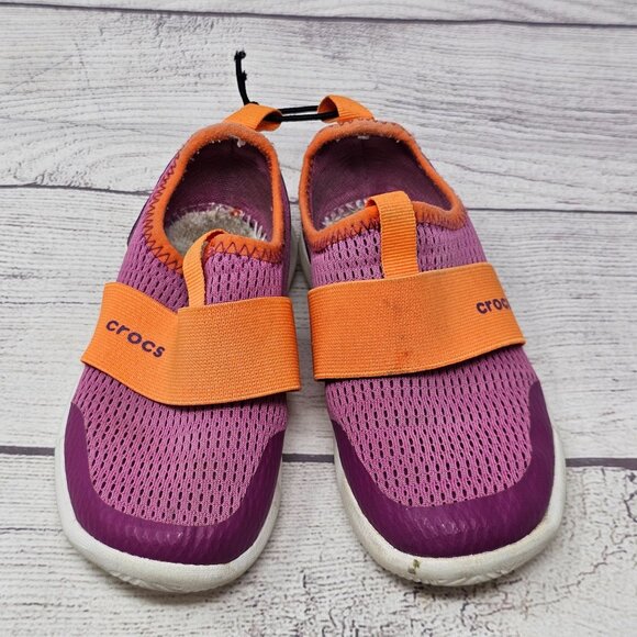 CROCS Swiftwater Toddler Slip‎ On Water Ready Mesh Sneakers Size 7C - Picture 1 of 6